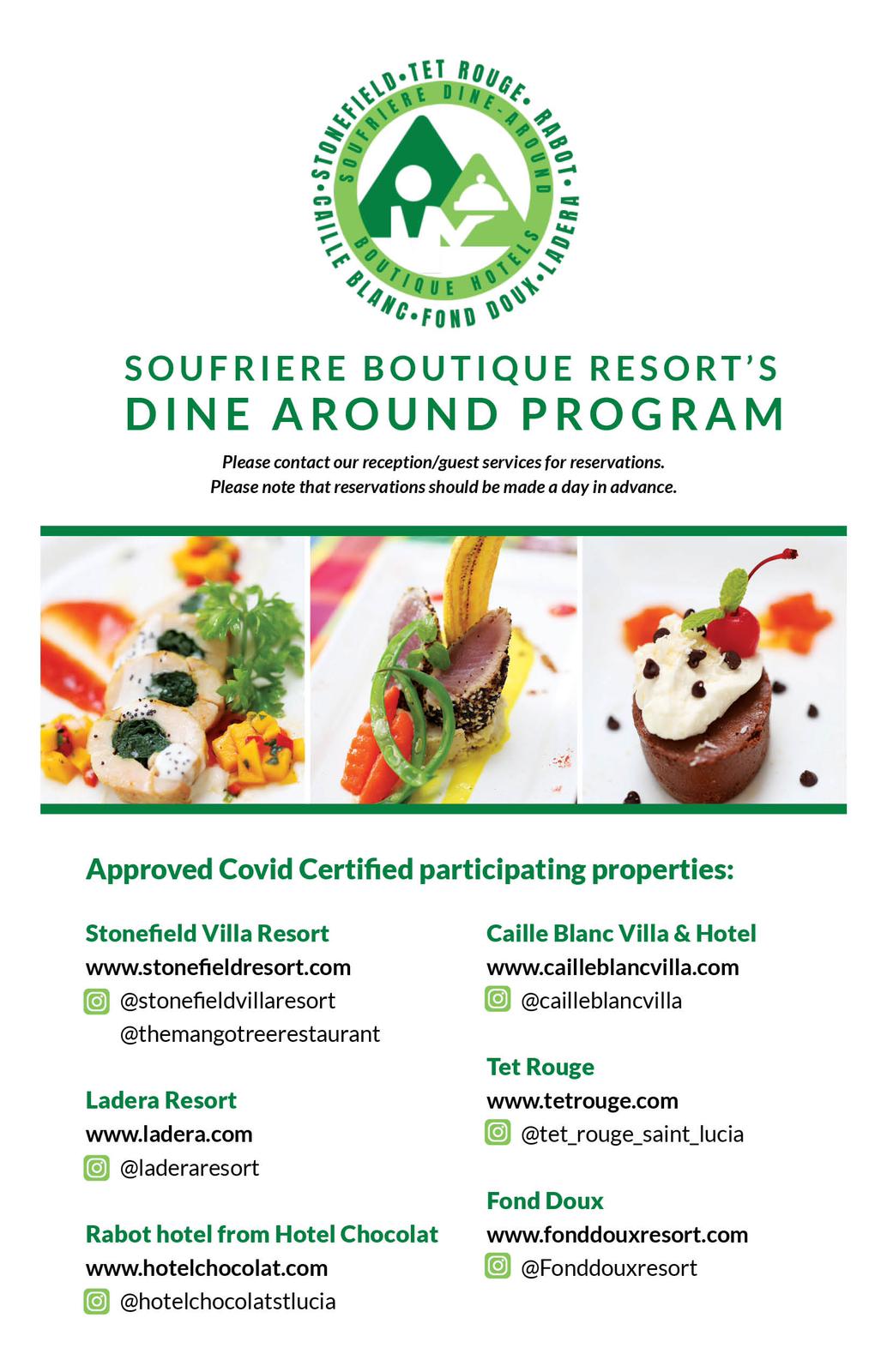 Soufriere Dine Around Program